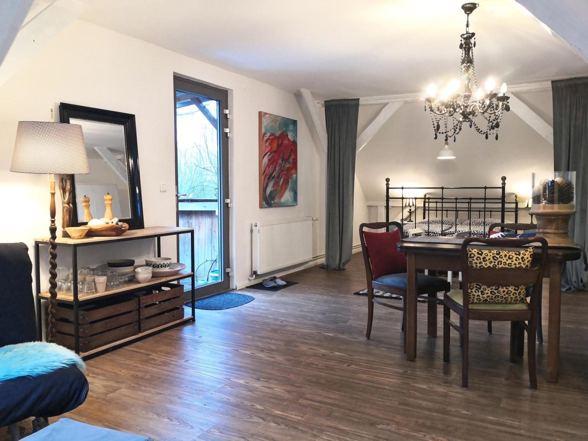 Ferienwohnung Im Loftstil Hemmoor Eksteriør bilde